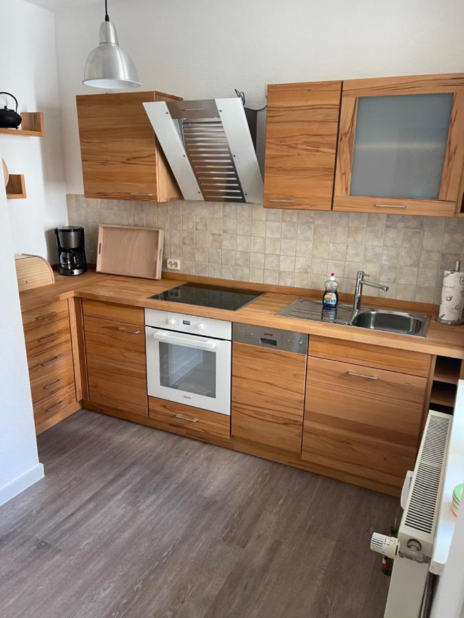 Ruhige Ferienwohnung Rostock Dış mekan fotoğraf
