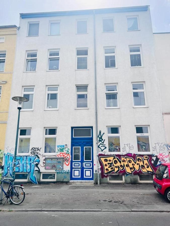 Ruhige Ferienwohnung Rostock Dış mekan fotoğraf